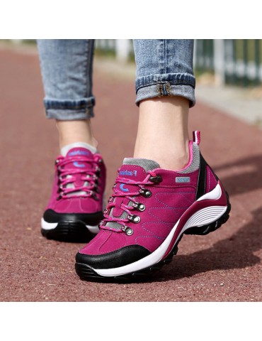 Women Casual Breathable Non-slip Wear-resistant Comfortable Outdoors Camping & Hiking Shoes