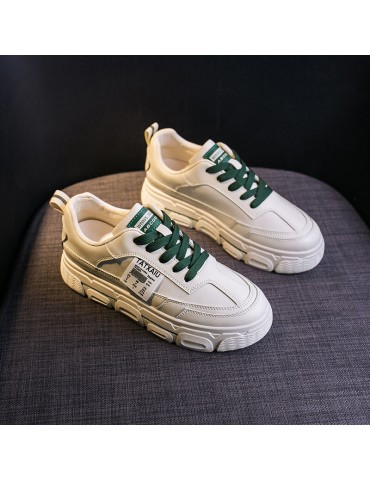 Women Casual Comfy Slip Resistant Lace-up Sneakers